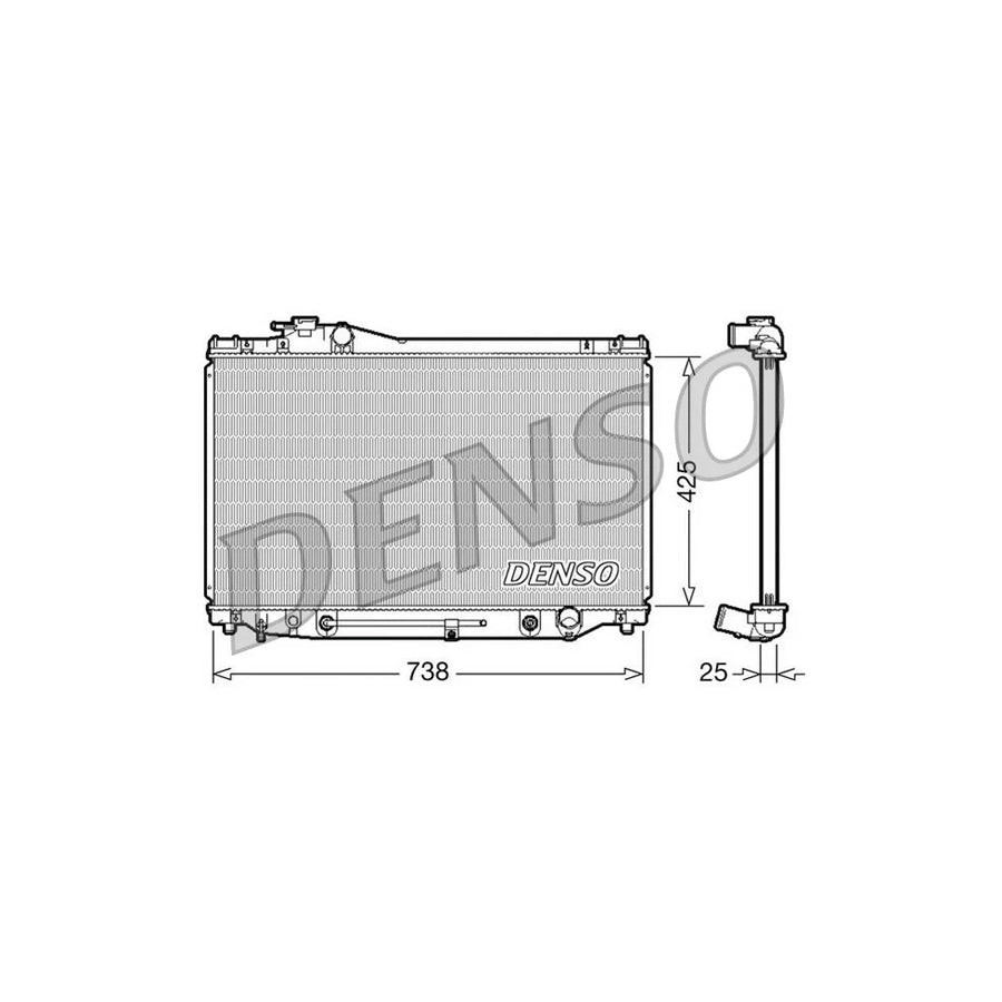 Denso DRM51007 Drm51007 Engine Radiator | ML Performance UK