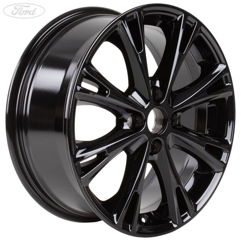 GENUINE FORD 2238231 FIESTA 17" PANTHER BLACK ALLOY WHEEL 7J X 17" 8 SPOKE DESIGN 2014-2019 | ML Performance UK