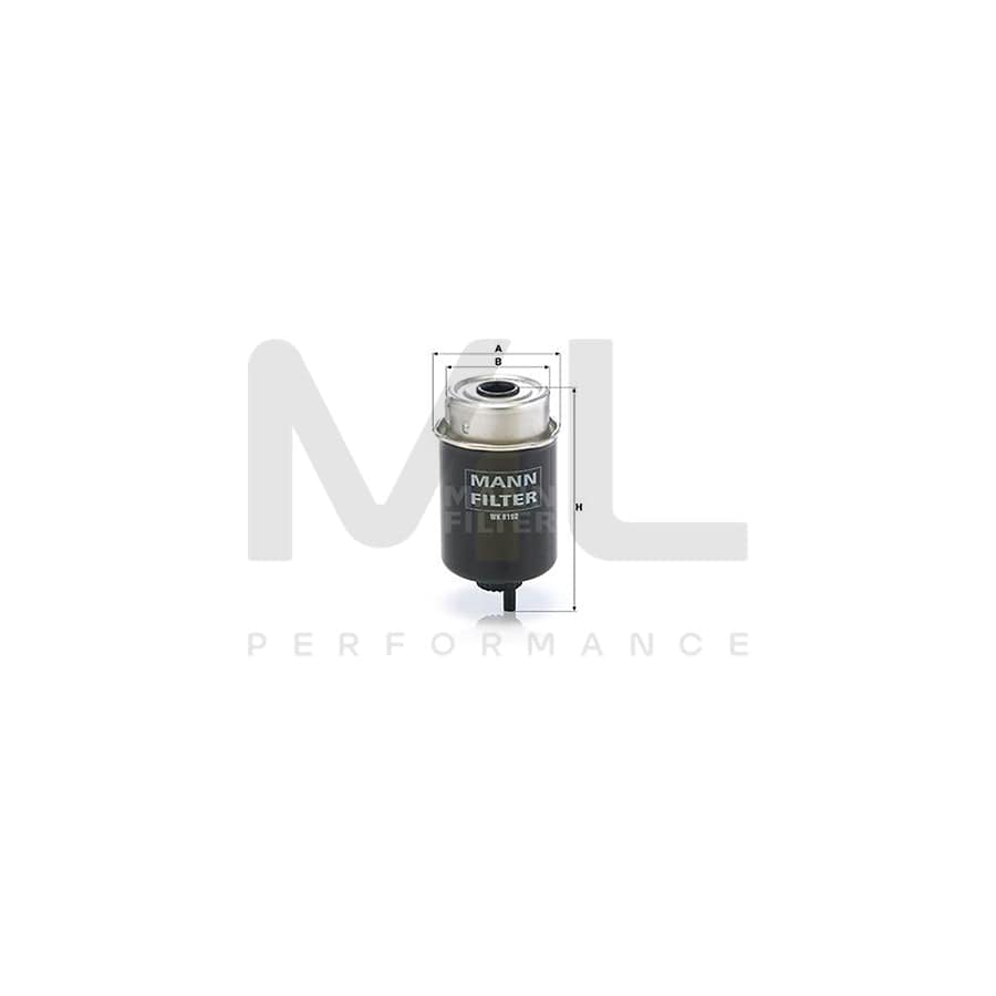 MANN-FILTER WK 8192 Fuel filter Spin-on Filter | ML Performance Car Parts