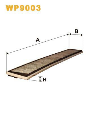 WIX Filters WP9003 Pollen Filter