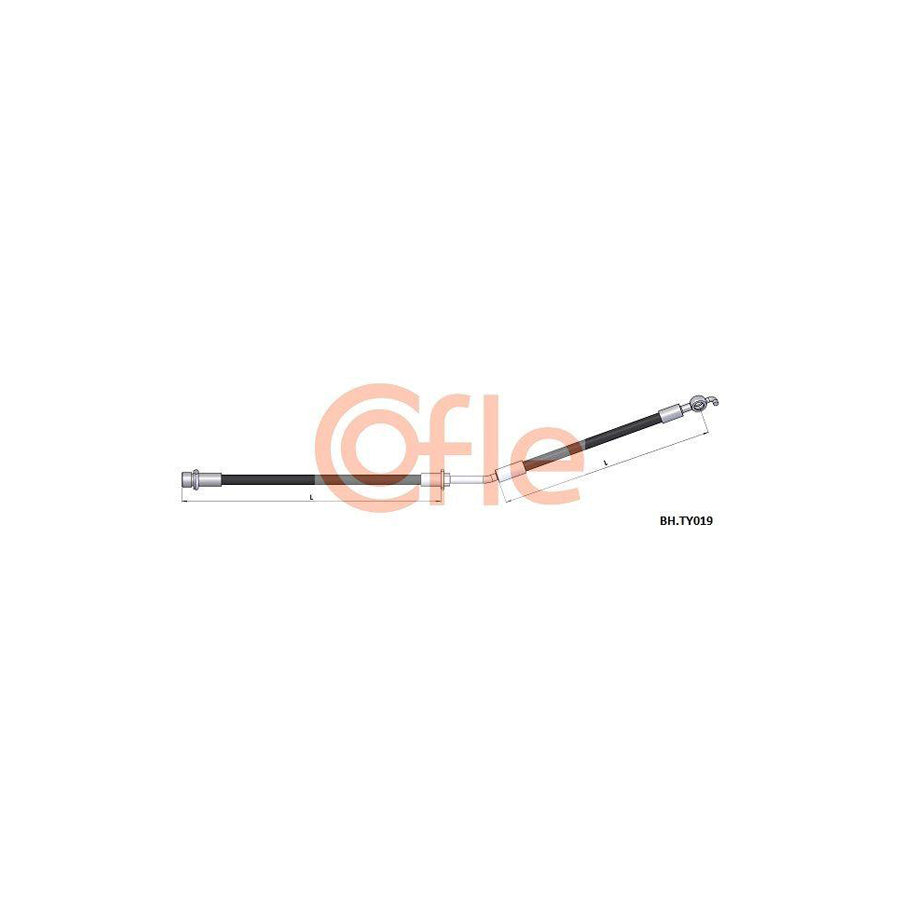 Cofle 10.5224 Hand Brake Cable