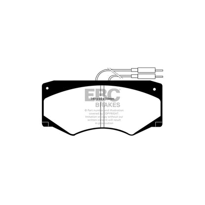 EBC DP720 Iveco Daily Ultimax Front Brake Pads 2 | ML Performance UK Car Parts