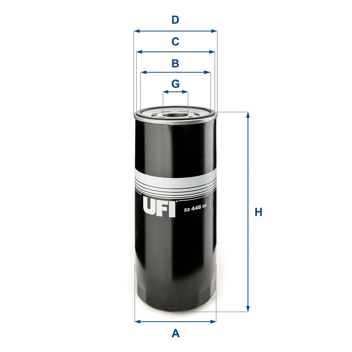 UFI 23.446.00 Oil Filter