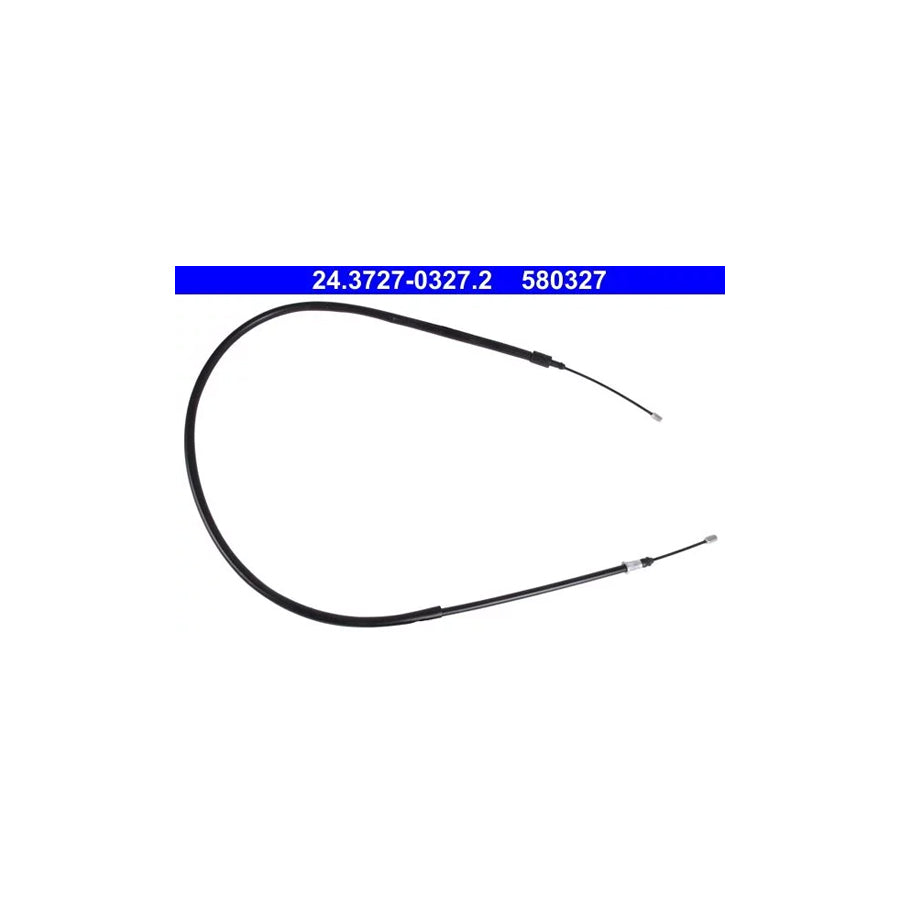 ATE 24.3727-0327.2 Hand Brake Cable For Citroen Xsara