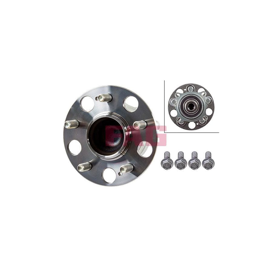 FAG 713 6270 80 Wheel Bearing Kit For Honda Accord Ix Saloon (Cr)