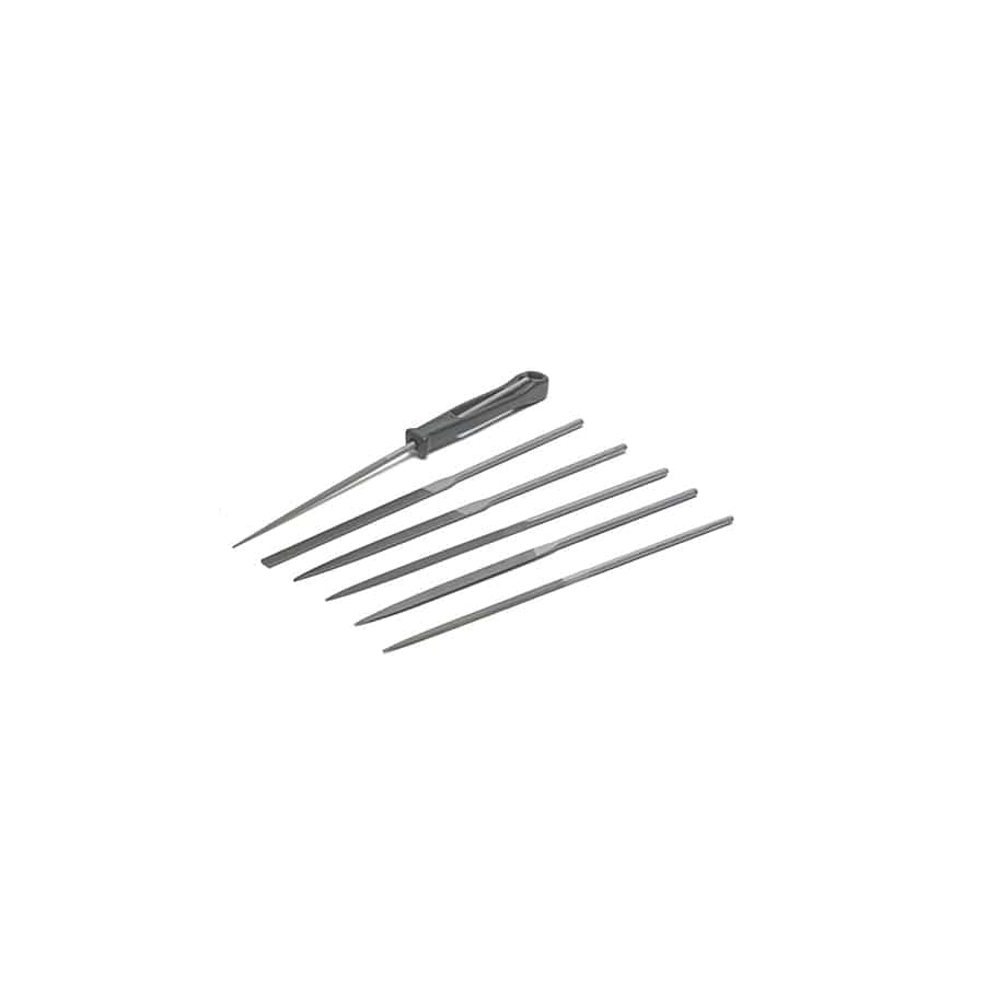 Bahco BAH470 2-470-16-2-0 Needle File Set of 6 Cut 2 Smooth 160mm (6.2in) | ML Performance UK