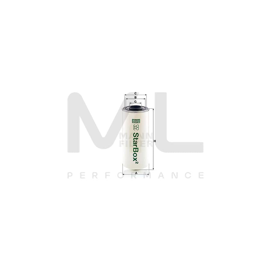 MANN-FILTER LB 13 145/30 Filter, compressed air system StarBox? | ML Performance Car Parts