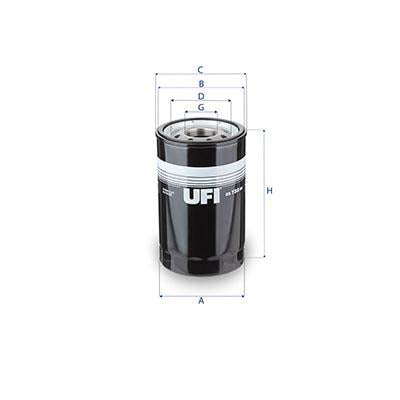 UFI 23.732.00 Oil Filter