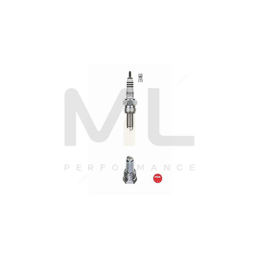 NGK CR10EIX (6482) - Iridium IX Spark Plug / Sparkplug - Taper Cut Ground Electrode | ML Car Parts UK | ML Performance