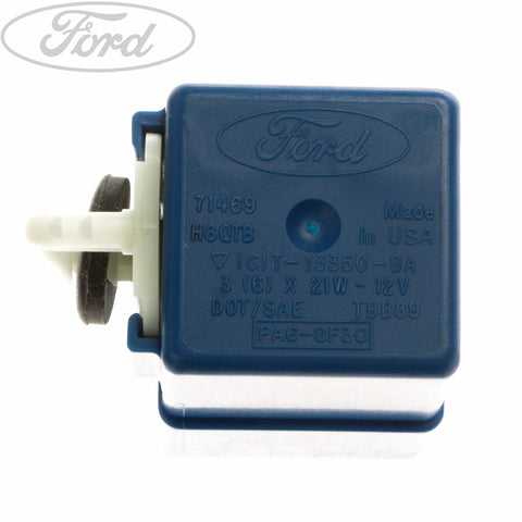 GENUINE FORD 4330629 TRANSIT INDICATOR HAZARD FLASHER RELAY 3/6 X 21W | ML Performance UK