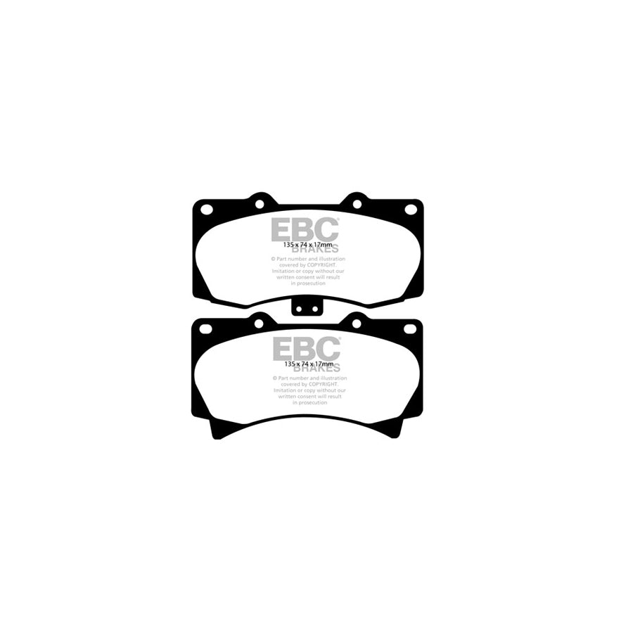 EBC DP1759 Hummer H3 Ultimax Front Brake Pads 2 | ML Performance UK Car Parts