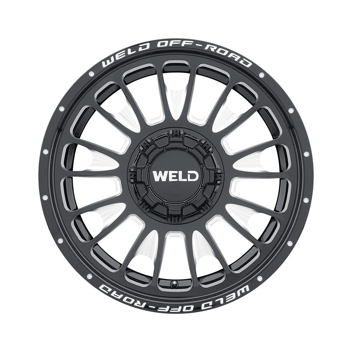 Weld W12102026475-P2 Scorch W121 Wheel 20x12 5x127 ET-44 BS4.75 Gloss Black MIL