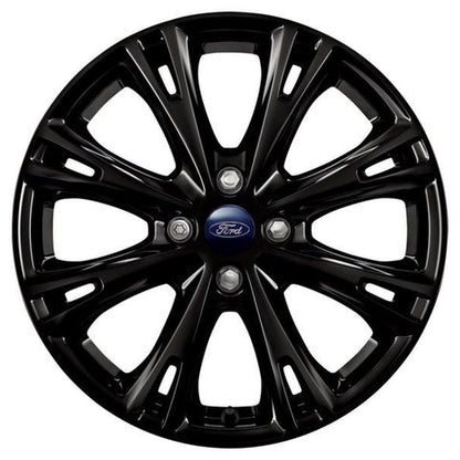 GENUINE FORD 2238231 x4 SET OF 4 FIESTA ALLOY WHEEL 17" 8-SPOKE DESIGN BLACK 2014 - 2019 | ML Performance UK