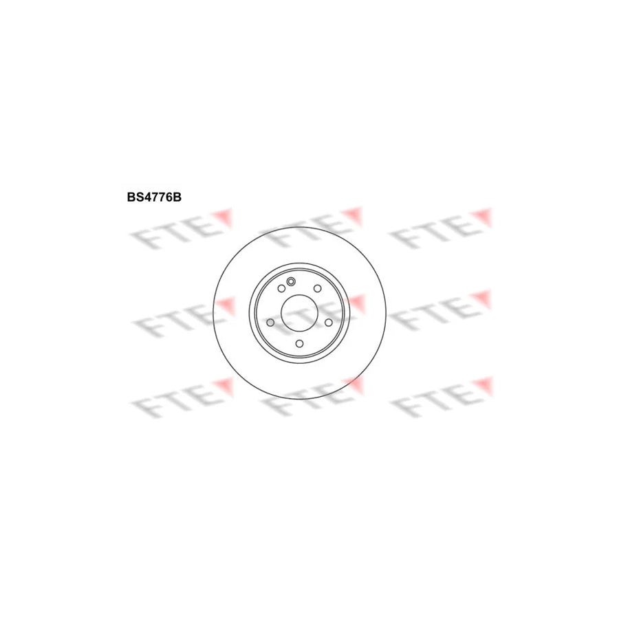 Fte BS4776B Brake Disc | ML Performance UK Car Parts