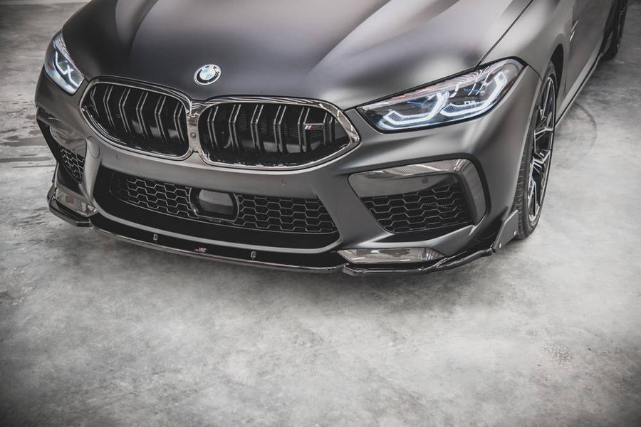 Maxton Design BMW M8 F9X Front Splitter + Flaps V.1