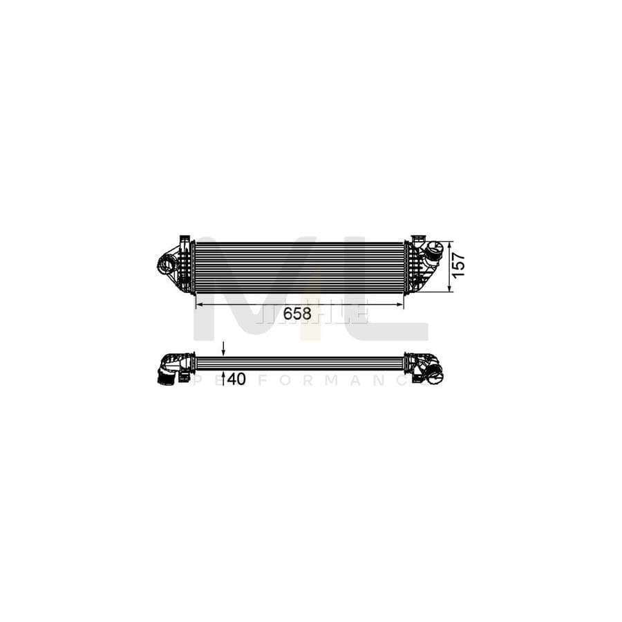 MAHLE ORIGINAL CI 198 000P Intercooler | ML Performance Car Parts