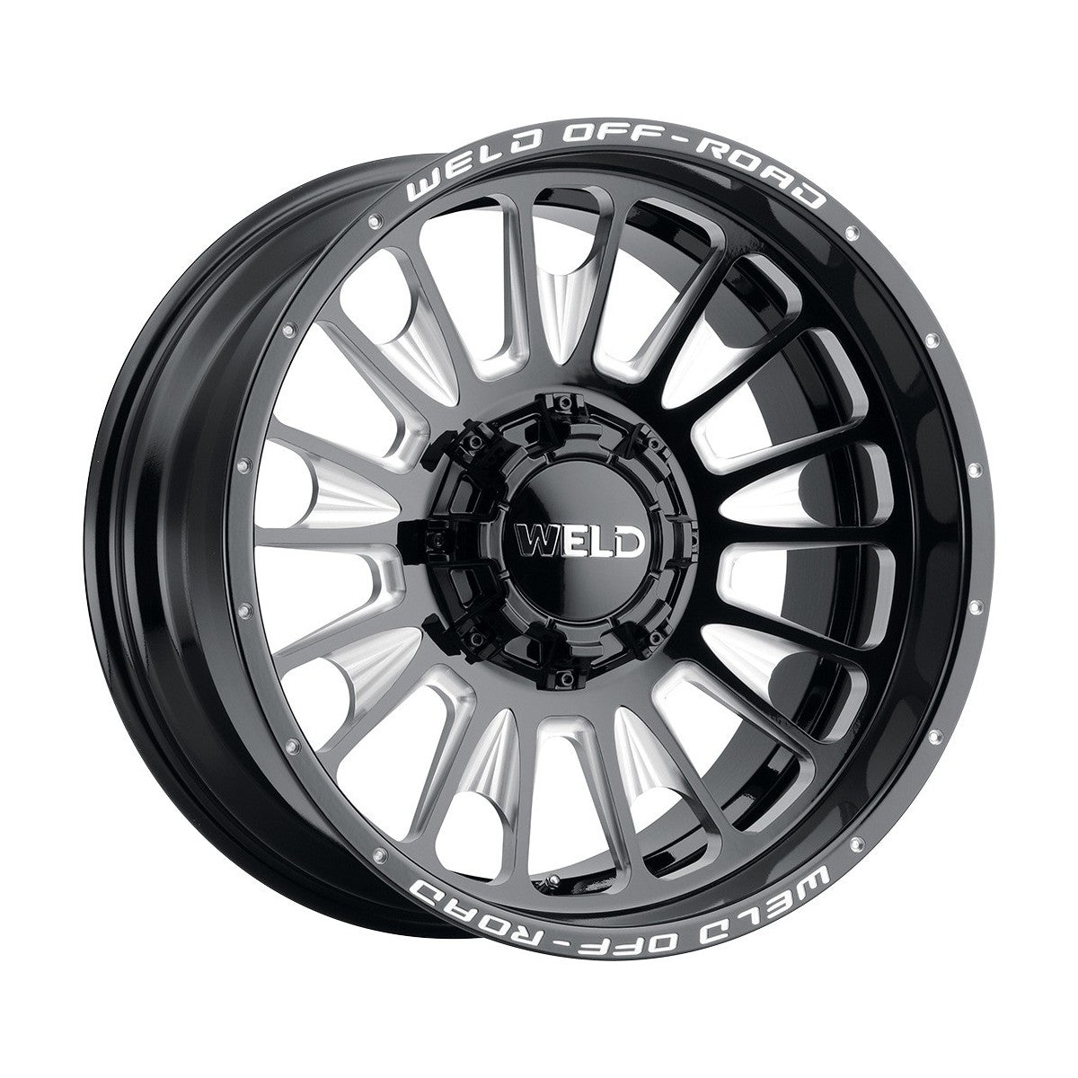 Weld W12100098475-P2 Scorch W121 Wheel 20x10 6x139.7 ET-18 BS4.75 Gloss Black MIL