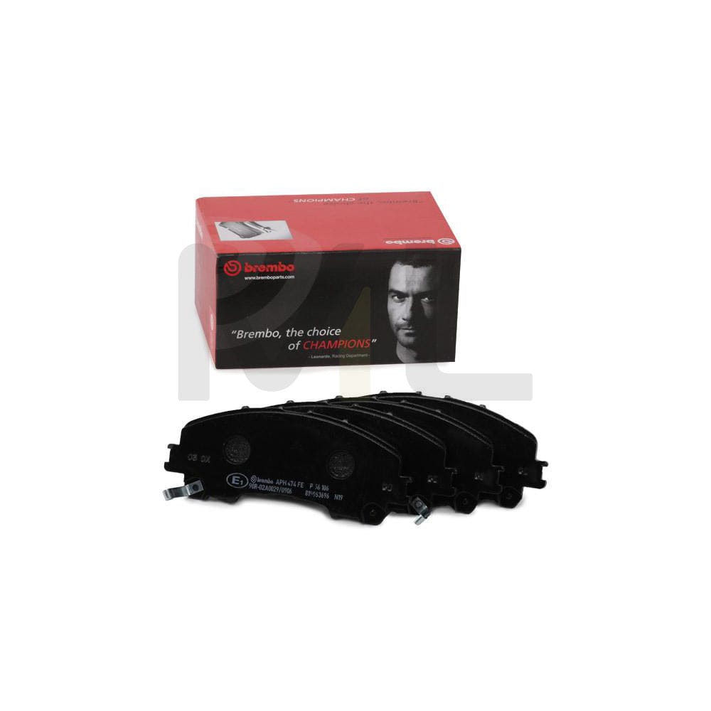 Brembo P 56 106 Brake Pad Set With Acoustic Wear Warning | ML Performance Car Parts