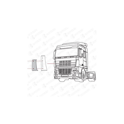 Covind Xf2/164 Air Deflector, Driver Cab | ML Performance UK