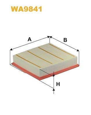 WIX Filters WA9841 Air Filter For Isuzu D-Max