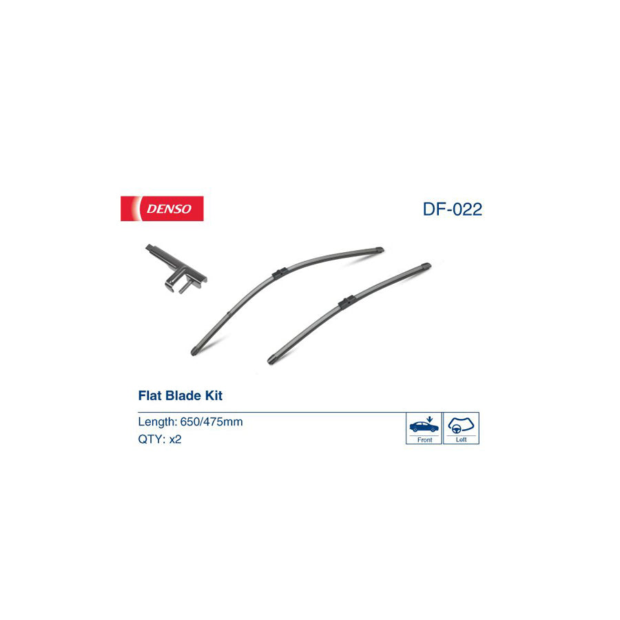 Denso Flat Df-022 Wiper Blade | ML Performance UK Car Parts