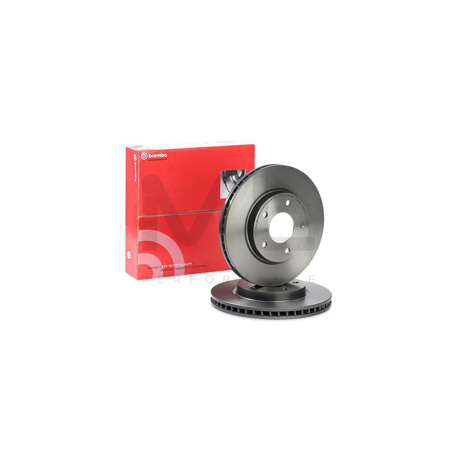 BREMBO COATED DISC LINE 09.B647.11 Brake Disc for MITSUBISHI LANCER Internally Vented, Coated | ML Performance Car Parts