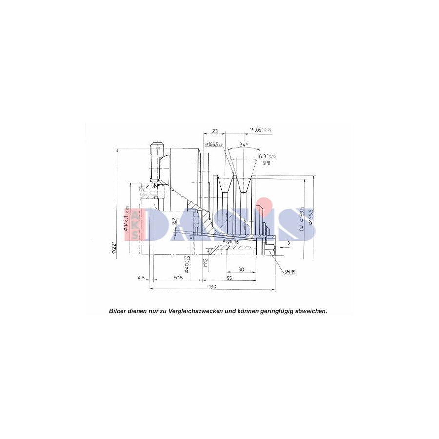 AKS Dasis 851169N Ac Compressor Clutch | ML Performance UK