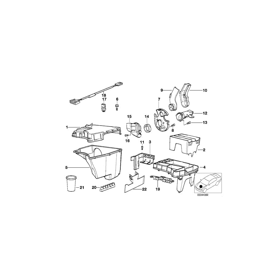 Genuine BMW 12521737858 E38 Starconnector (Inc. 750i, 750iLP & L7) | ML Performance UK Car Parts