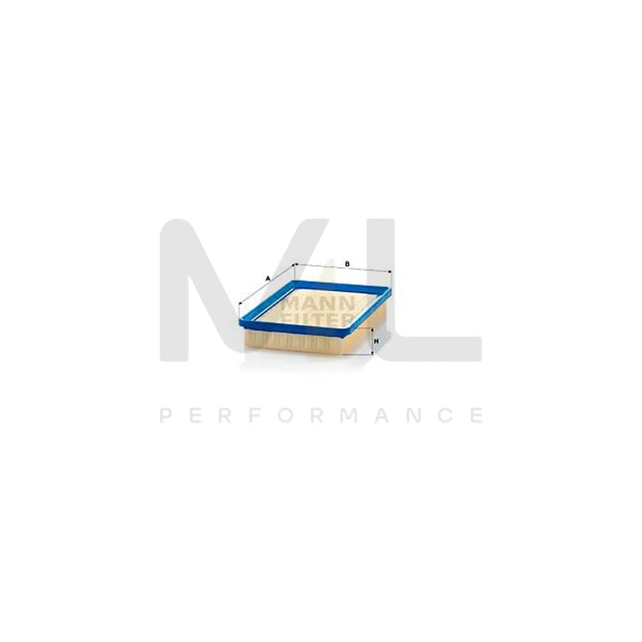 MANN-FILTER C 2676 Air Filter Filter Insert | ML Performance Car Parts