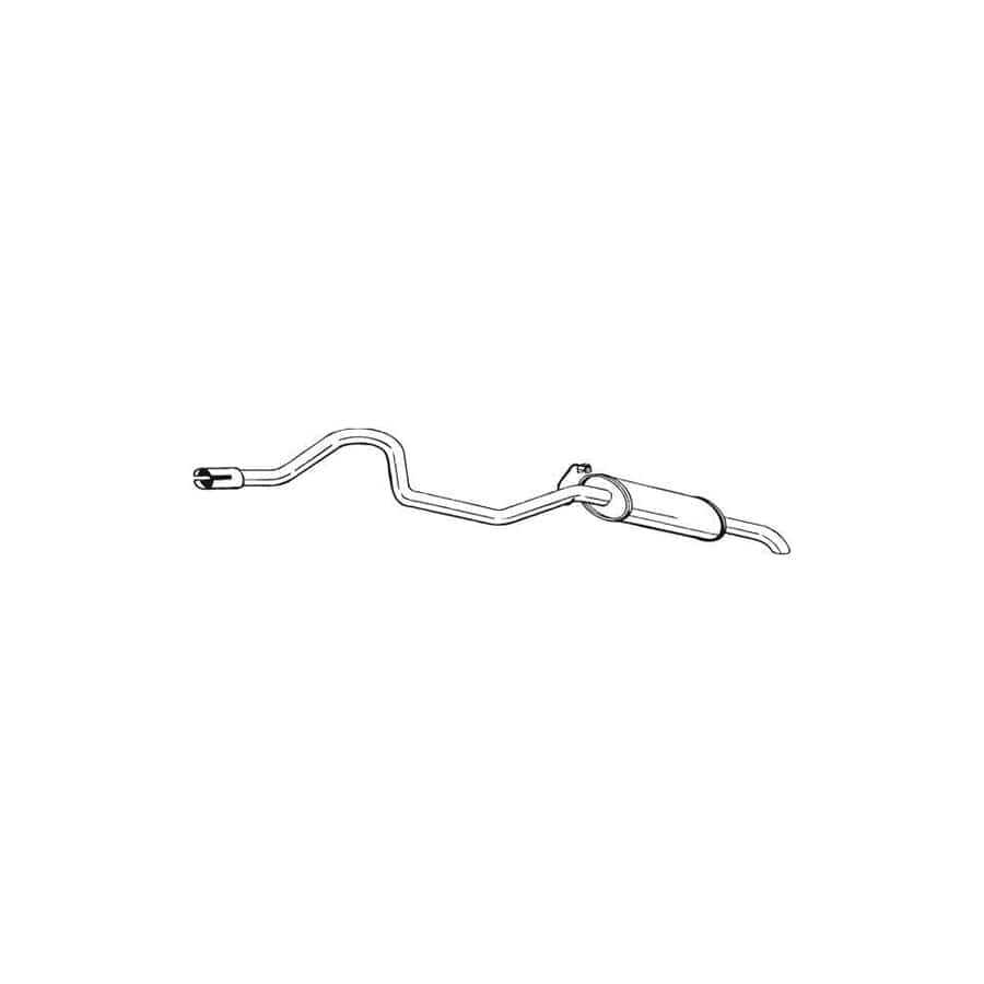 Bosal 286-069 Rear Silencer For Land Rover Discovery I (Lj)