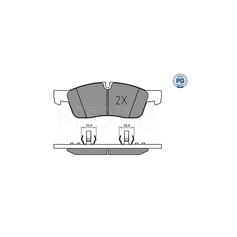 Meyle 025 251 9219/Pd Brake Pad Set