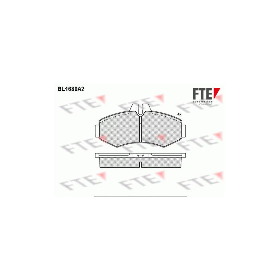 Fte BL1680A2 Brake Pad Set | ML Performance UK Car Parts