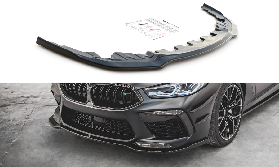 Maxton Design BM-M8-G16-FD2T Front Splitter V.2 BMW M8 F9X | ML Performance UK Car Parts