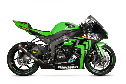 Scorpion KA1001CEM Kawasaki Ninja ZX-6R Rp1-Gp Slip-On - Carbon Fibre Sleeve | ML Performance UK UK