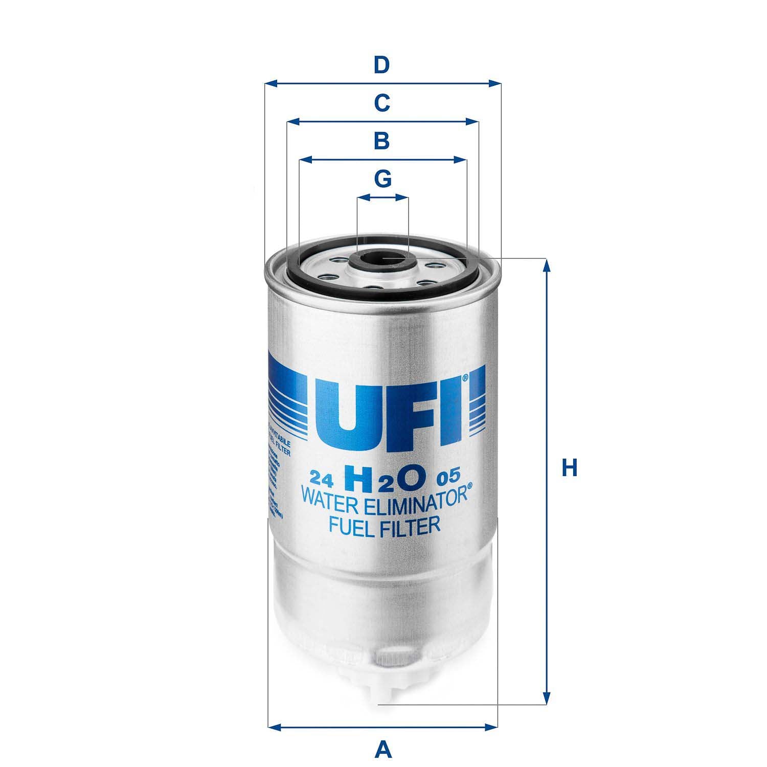 UFI 24.333.00 Fuel Filter