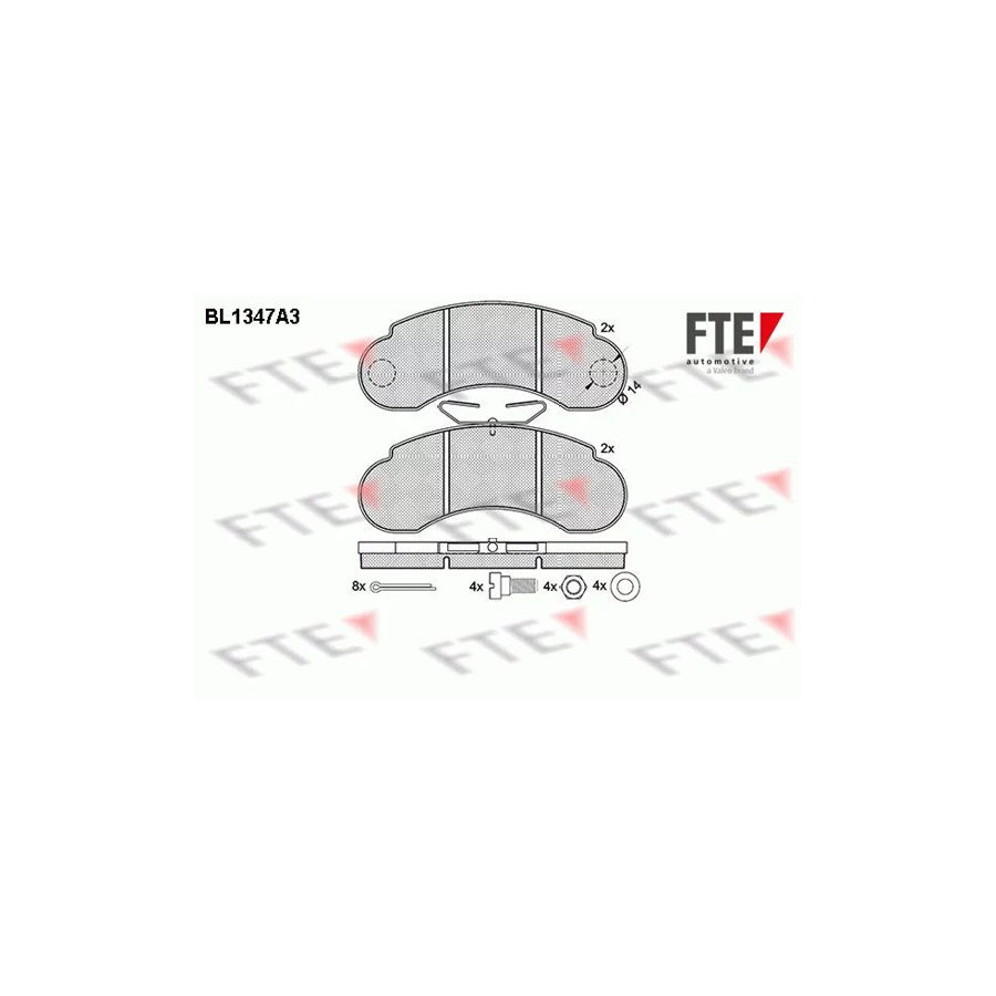 Fte 9010134 Brake Pad Set Suitable For Mercedes-Benz 100 | ML Performance UK Car Parts