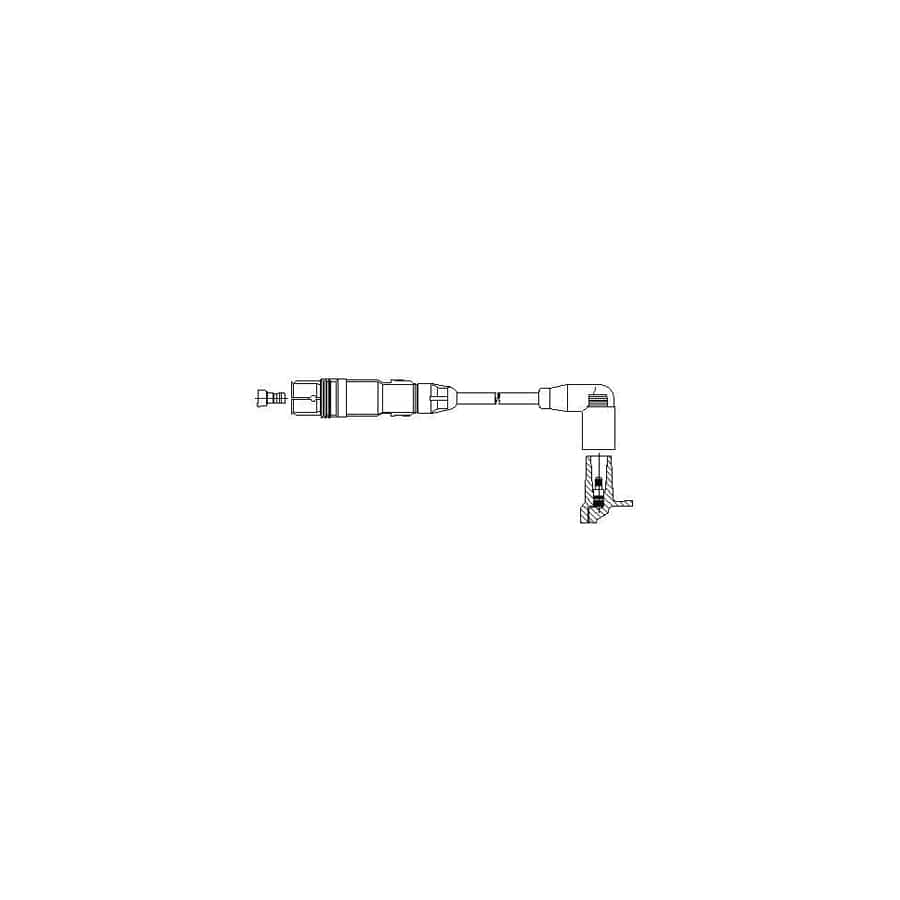 Bremi 199R80 Ignition Lead For Vw Golf Iv Hatchback (1J1)