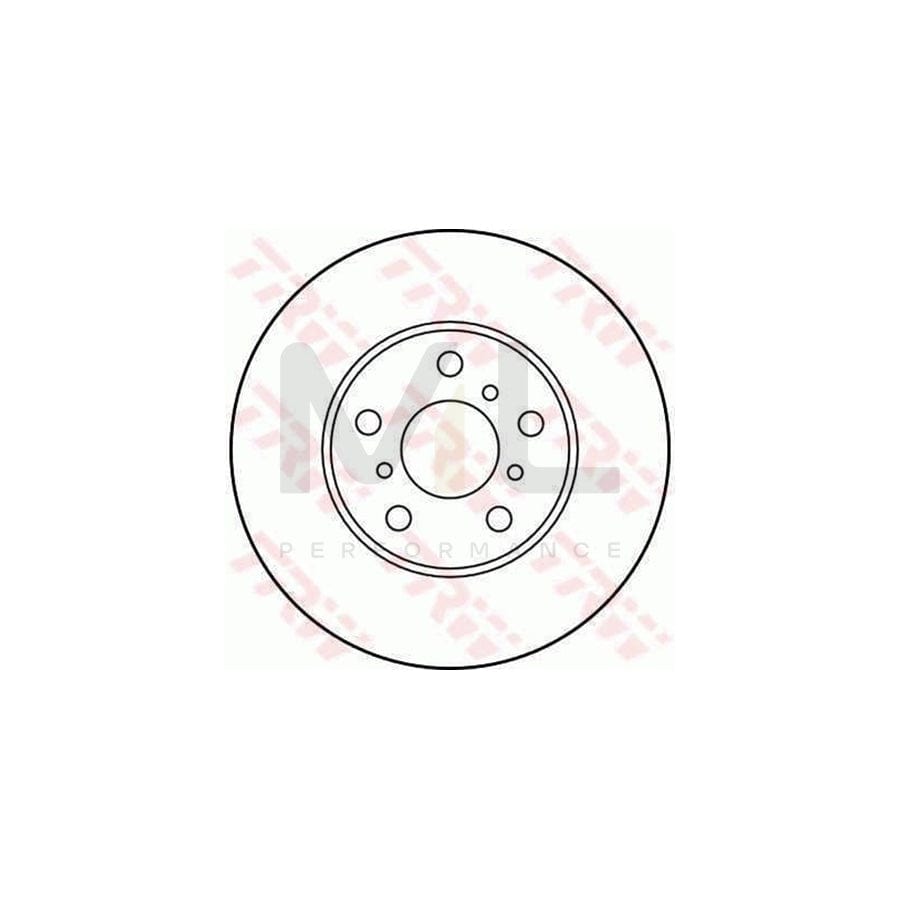 TRW DF3115 Brake Disc for TOYOTA Celica V Coupe (T180) Vented | ML Performance Car Parts