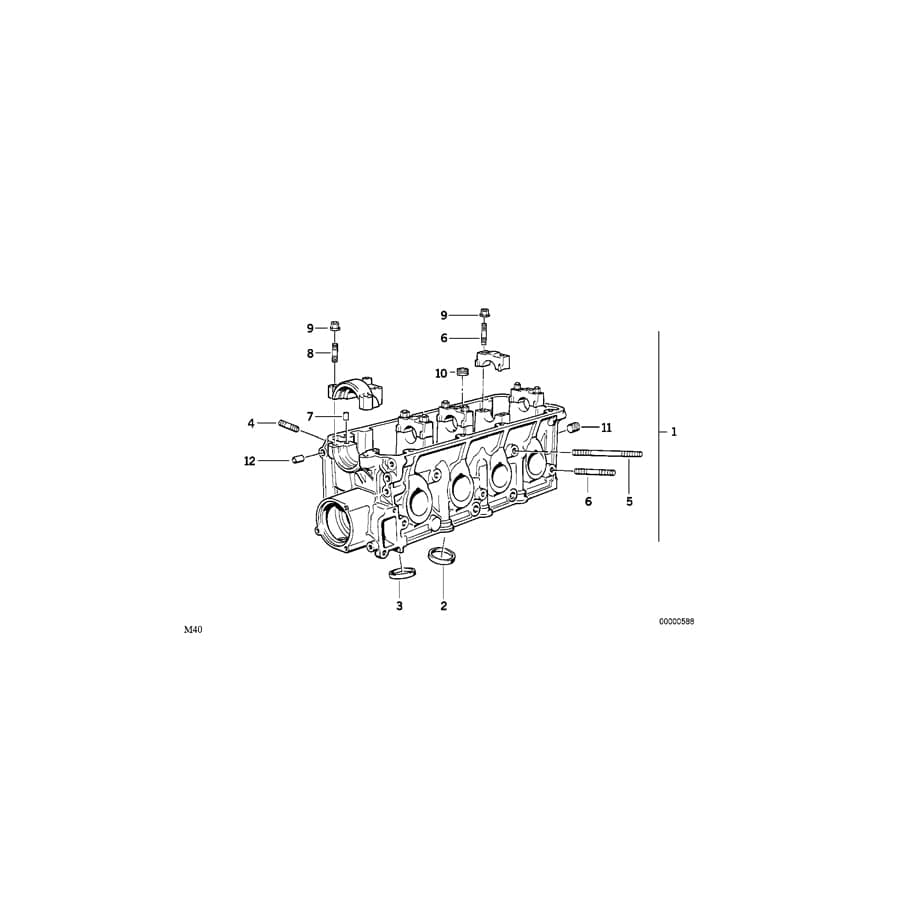 Genuine BMW 11121715657 F15 E63 E71 Dowel D=8,3mm (Inc. Alpina B7L, Ghost & 650iX 4.0) | ML Performance UK Car Parts