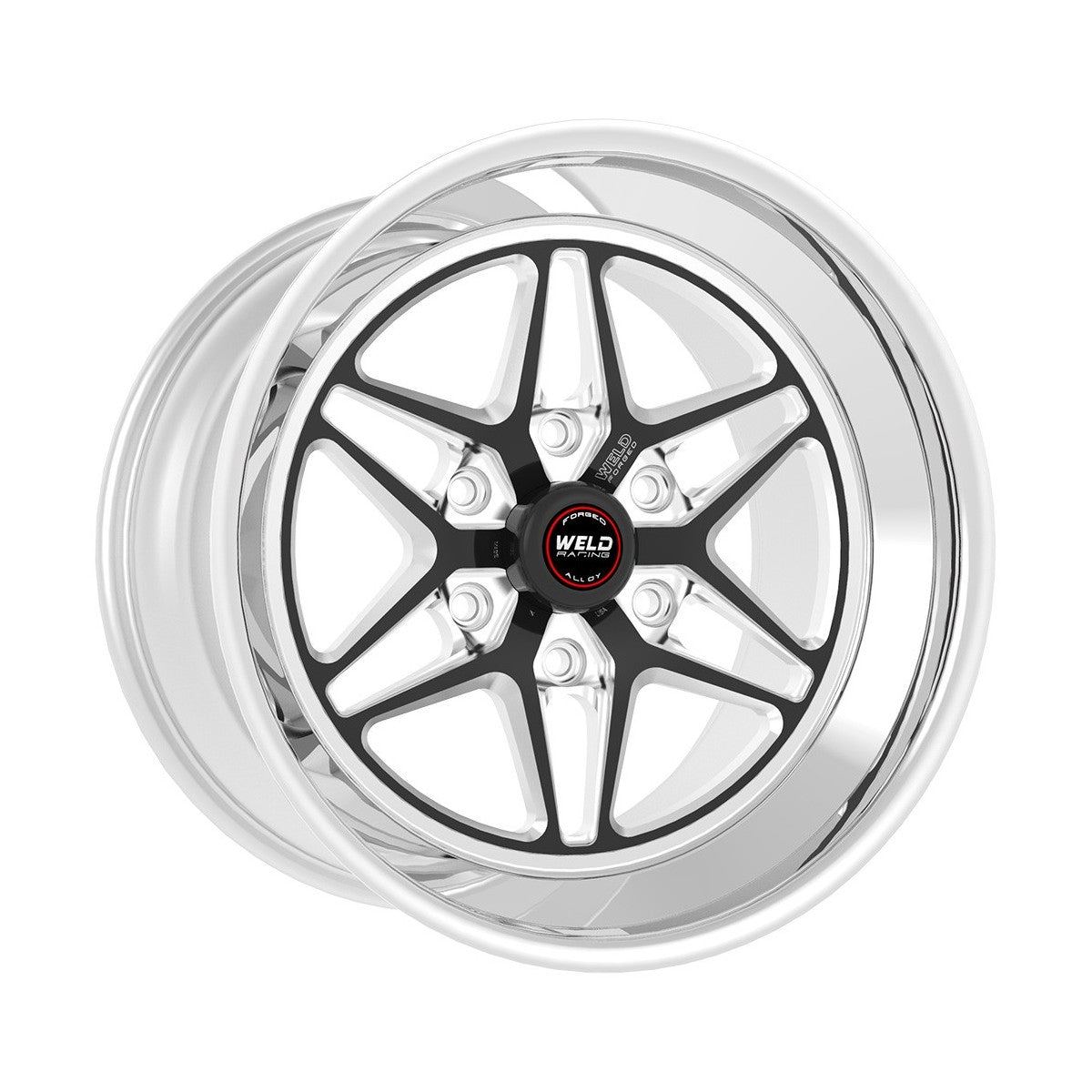 Weld 81LB0100Y70A S81 Hd Wheel 20x10 6x135 ET38 BS7 Black Center - Polished Shell