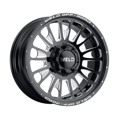 Weld W12100026475 Scorch W121 Wheel 20x10 5x114.3 ET-18 BS4.75 Gloss Black MIL