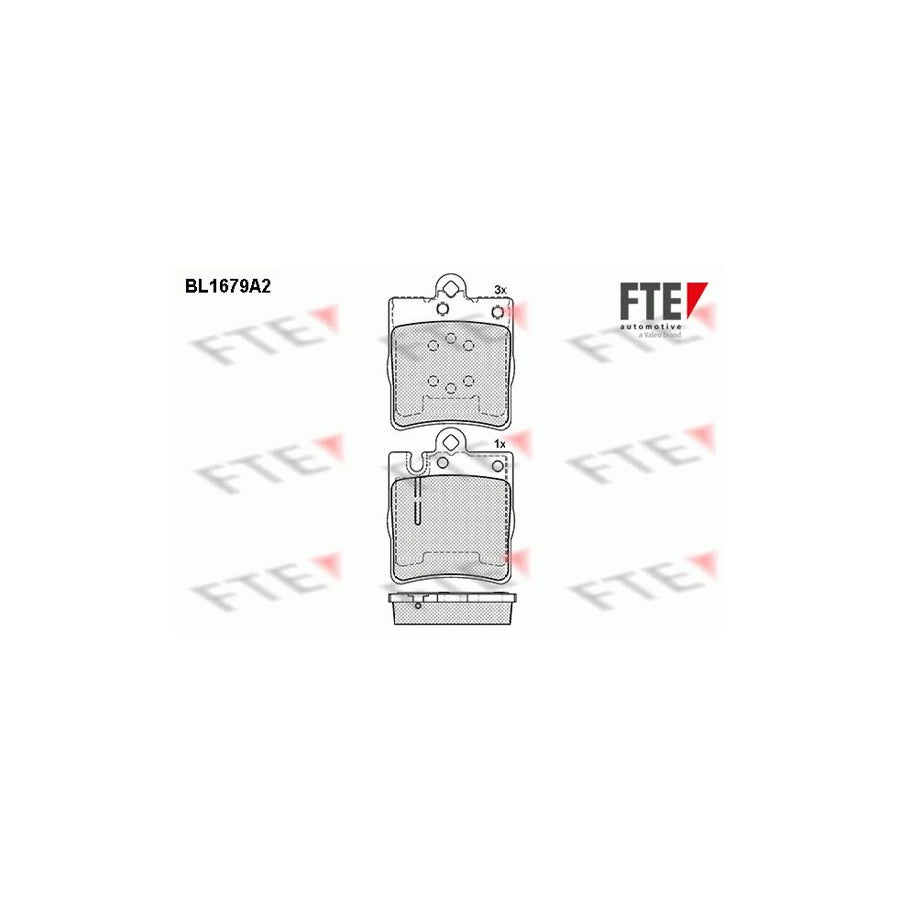 Fte BL1679A2 Brake Pad Set | ML Performance UK Car Parts