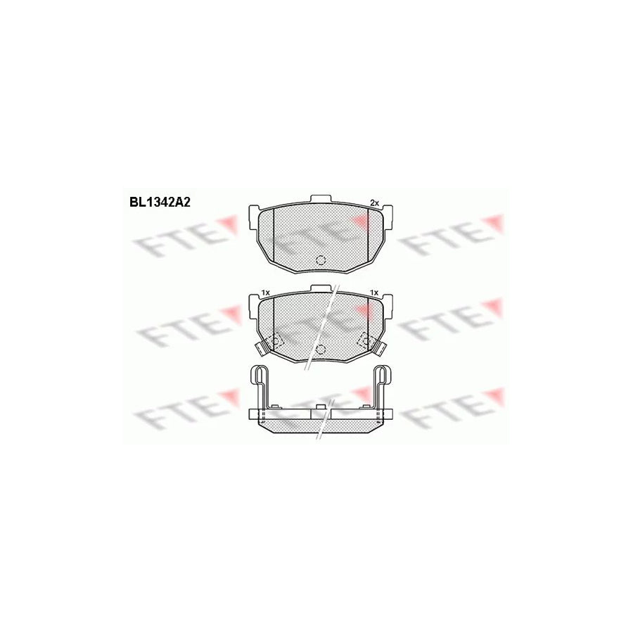 Fte 9010132 Brake Pad Set | ML Performance UK Car Parts