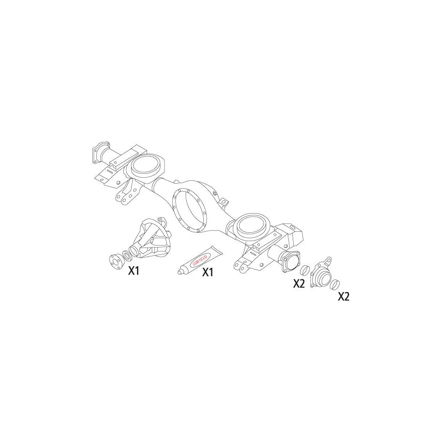 Corteco 19535816 Gasket Set, Differential | ML Performance UK