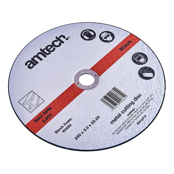 Amtech 230mm Metal Cutting Disc | ML Performance DIY & Power Tools