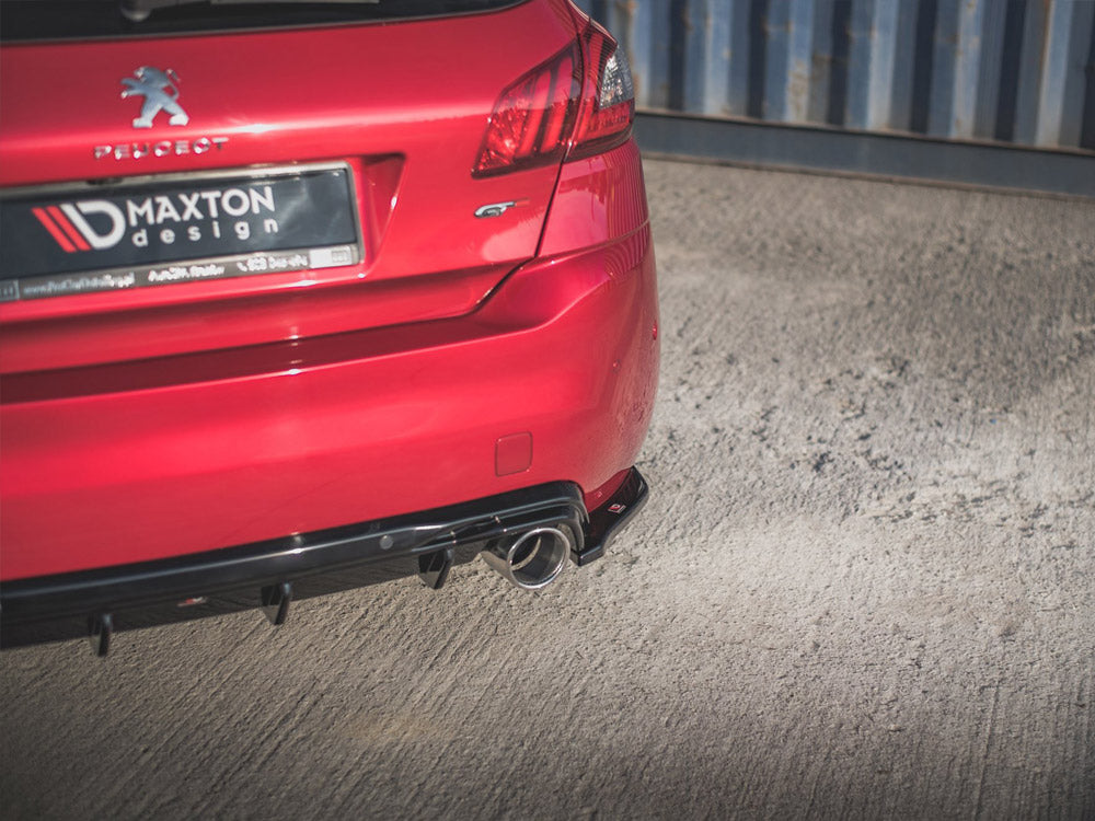 Maxton Design Peugeot 308 Gt MK2 Facelift (2017-) Rear Side Splitters