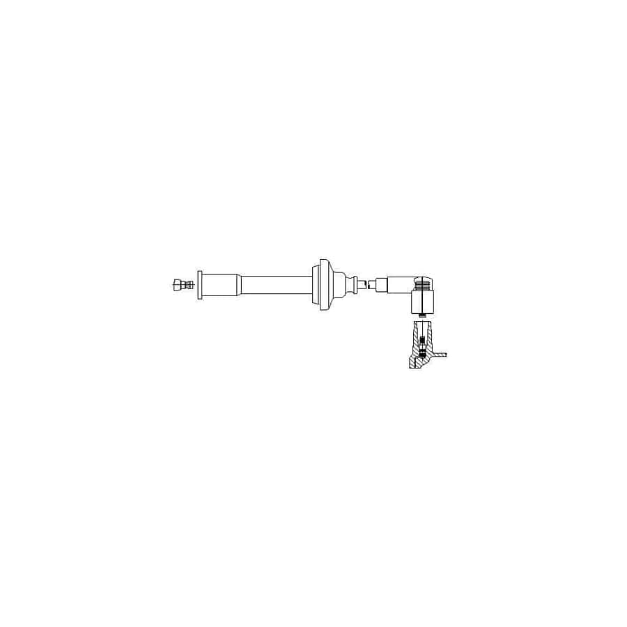 Bremi 1A08/110 Ignition Lead For Fiat Croma I Hatchback (154)