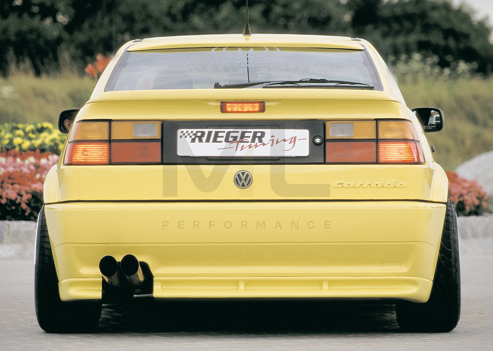 Rieger 00020036 VW 53I Corrado Rear Diffuser 3 | ML Performance UK Car Parts