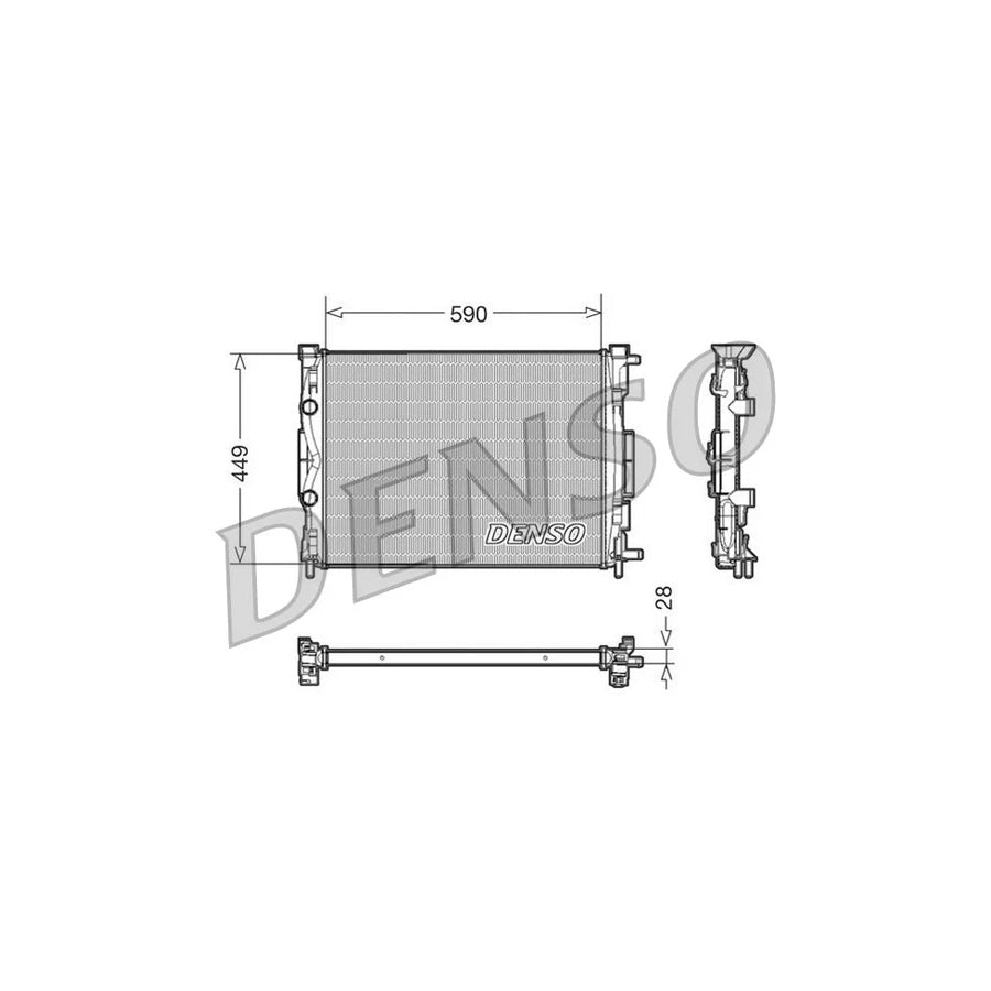 Denso DRM23056 Drm23056 Engine Radiator | ML Performance UK