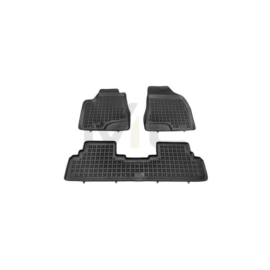 REZAW PLAST 202402 Floor mat set for LEXUS RX III (AL10) Elastomer, Front and Rear, Black | ML Performance Car Parts